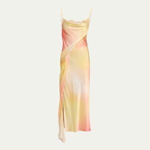 JASON WU COLLECTION Silk Cowl Slip Dress 6